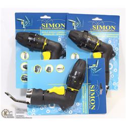 LOT OF 3- SINGLE NOZZLE COMBINATIONS SPRINKLERS &