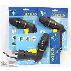 LOT OF 3- SINGLE NOZZLE COMBINATIONS SPRINKLERS &