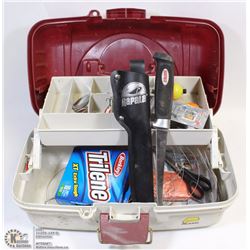PLANO TACKLE BOX WITH TACKLE