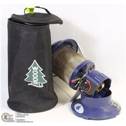WOODS PROPANE LANTERN IN A CASE