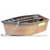 Image 1 : WOOD BOAT SHELF WITH PADDLES