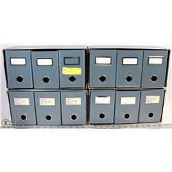 SET OF 4 FILING CABINETS