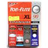 Image 1 : NEW TOPFLITE XL 90 TITANIUM GOLF BALLS 12 QTY