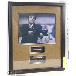 SCARFACE SAY HELLO TO MY LITTLE FRIEND FRAMED