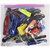 Image 1 : BAG OF SEIZED UTILITY  KNIVES