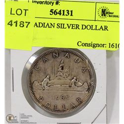 1965 CANADIAN SILVER DOLLAR