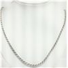 Image 1 : #15-STERLING SILVER MEN'S CHAIN (APP 25G)