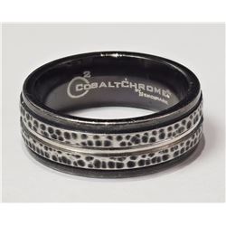 #17-COBALT CHROME MEN'S RING (APP 8G)