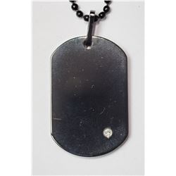 #27-STAINLESS STEEL DIAMOND MEN'S CHAIN WITH