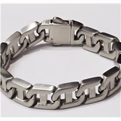 #28-STAINLESS STEEL MEN'S BRACELET (APP 80G)