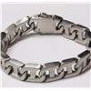 Image 1 : #28-STAINLESS STEEL MEN'S BRACELET (APP 80G)