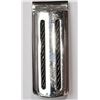 Image 1 : #50-STAINLESS STEEL MONEY CLIP WITH CABLES