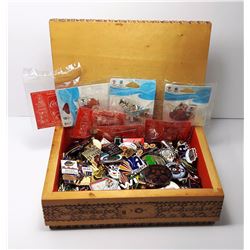 6 - HEAVILY CARVED WOODEN BOX