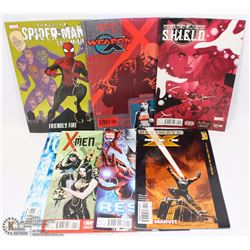 LOT OF 7  MARVEL COMICS