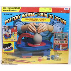 SEALED IRWIN DELUXE POTTERY REAL FOOT PEDAL