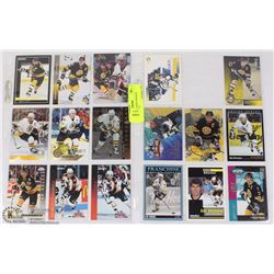 RARE RAY BOURQUE HOCKEY CARDS (17 QTY)