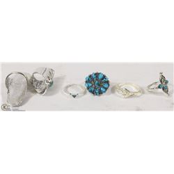 ESTATE LOT 6  LADIES RINGS