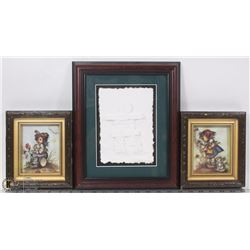 COLLECTION OF 3D WALL ART INCLUDING ORIGINAL