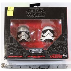 NEW STAR WARS TITANIUM 'CAPTAIN PHASMA'