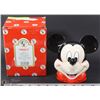 Image 1 : DISNEY CERAMIC MICKEY MOUSE PIGGY BANK IN BOX