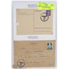 Image 1 : LOT OF 2 WWII GERMAN NAZI MILITARY USE POST CARD &
