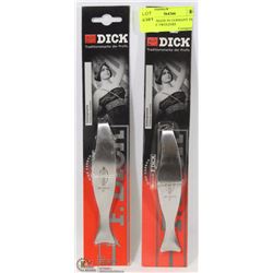 LOT OF 2 MADE IN GERMANY DICK FISHBONE TWEEZERS
