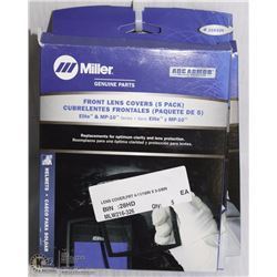 4 PACKS OF MILLER FRONT LENS COVERS