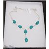 Image 1 : #15-SANTA ROSA TURQUOISE NECKLACE