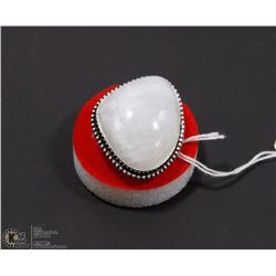 #7-NATURAL MOON STONE RING