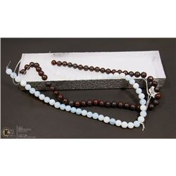 #1-NATURAL BLOOD STONE & SRI LANKA MOON STONE