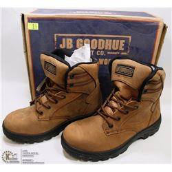 JB GOODHUE WOMENS SAFETY WORK BOOTS SIZE 7.5