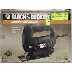 BLACK & DECKER SINGLE SPEED JIGSAW