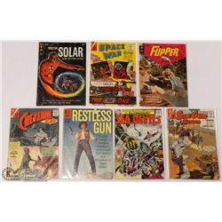 SET OF 10 AND 12 CENT COMIC BOOKS