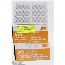 PAIR OF 3M TWISTLOK PAD HOLDERS