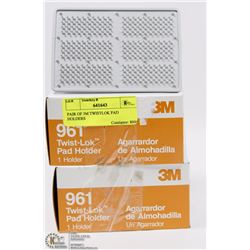 PAIR OF 3M TWISTLOK PAD HOLDERS