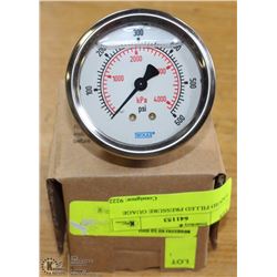 LIQUID FILLED PRESSURE GAUGE