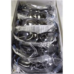CASE OF V12 PYRAMEX V26 DARK  SAFETY GLASSES