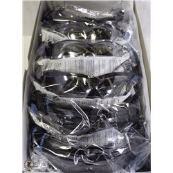 CASE OF V12 PYRAMEX V26 DARK  SAFETY GLASSES