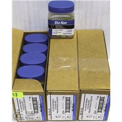 3 BOXES OF STA-KON RING TERMINAL PRESSU. CONNECTOR