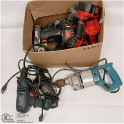 BOX OF DRILLS