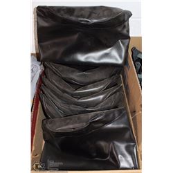 BOX OF PLASTIC CARRY BAGS
