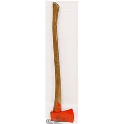 SOLID WOOD HICKORY HANDLE FULL SIZE AXE