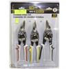 Image 1 : SET OF 3 AVIATION SNIPS SET
