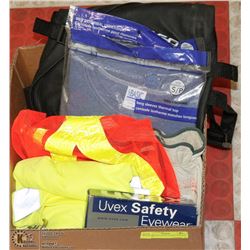 BOX W/NEW LONG SLEEVE THERMO SHIRTS