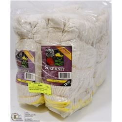 4 DOZEN SUPERIOR SURE-KNIT MEDIUM FIBRE GLOVES