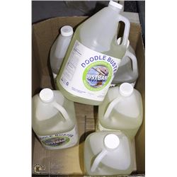SIX 4L JUGS OF DOODLE BUSTER DUSTBANE