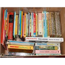 LARGE BOX WITH COLLECTIBLE CHILDREN'S BOOKS INCL.