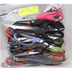 BAG OF SEIZED SCISSORS