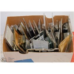 BOX FULL OF LEATHER CELL PHONE COVERS