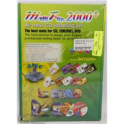 NEW MULTITRIP 2000 PLUS CD/DVD LABELLING KIT